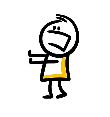 EPS 해외이미지 인물캐릭터 일러스트 한명 사람 놀람 수비 낙서 심플 해외202309 해외일러스트 일러캐릭터 캐릭터 1 감정 모션 표정 파일형식 벡터