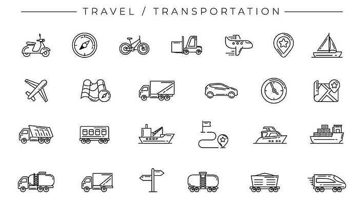 EPS 해외이미지 도로 선 시계 여행 지도 요트 일러스트 교통시설 자동차 비행기 항해 자전거 인포그래픽 운전 기차 트럭 오토바이 화물 표현 보트 플랫 나침반 심볼 사인 함선 탱크 연료 짐차 루트 유조선 해외202309 해외일러스트 길 육상교통 교통 항공교통 모션 대중교통 바이크 운송업 배 시설 선박 파일형식 벡터
