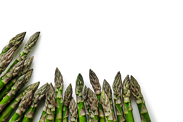 포토 JPG 해외이미지 사람없음 하이앵글 흰배경 아스파라거스 해외202309 해외포토 뷰포인트 백그라운드 채소 흰색 파일형식