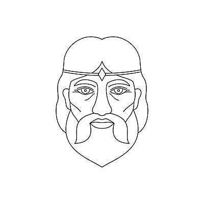 EPS 해외이미지 캐릭터 전통 남자 종교 얼굴 선 컨셉 일러스트 불 추상 수염 미술 사람 그래픽 장식 조각상 머리 검은색 역사 망치 심볼 콧수염 그림 신성 신화 그리스인 고립 대장장이 로마인 엘리먼트 해외202309 해외일러스트 일러캐릭터 자연요소 서양인 컬러 무늬 문화예술 인종 신체부위 조형물 공구 파일형식 벡터