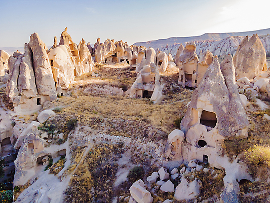 포토 JPG 해외이미지 여행 하늘 카파도키아 사람없음 야외 구멍 동굴 기암괴석 해외202309 해외포토 바위_돌 파일형식 튀르키예