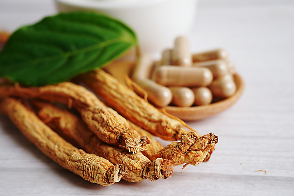 포토 JPG 해외이미지 잎 건강 사람없음 알약 인삼 약초 나무숟가락 해외202309 해외포토 식물 약 숟가락 풀_식물 삼 파일형식