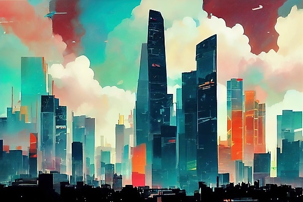 포토 JPG 해외이미지 디자인 실루엣 문화 여행 백그라운드 컨셉 일러스트 비즈니스 건축양식 하늘 추상 미래 거리 파노라마 풍경 사람없음 야외 건물 그래픽 가로 파란색 도시풍경 컬러풀 탑 고층빌딩 깃발 도시 도심 중앙 심볼 아라비아 카타르 동쪽 스카이라인 랜드마크 수도권 아랍어 해외202309 해외일러스트 건축물 건축 컬러 무늬 중동 촬영기법 빌딩 방향 지역 파일형식