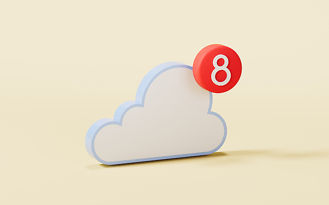 JPG 해외이미지 일러스트 모바일 사람없음 3D 알림 구름모양 노란배경 소셜네트워크 해외202309 해외일러스트 모양 백그라운드 노란색 디지털합성 파일형식 구름_자연