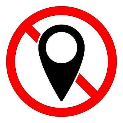 EPS 해외이미지 일러스트 경고 사람없음 픽토그램 금지 심볼 위치 GPS 해외202309 해외일러스트 파일형식 벡터