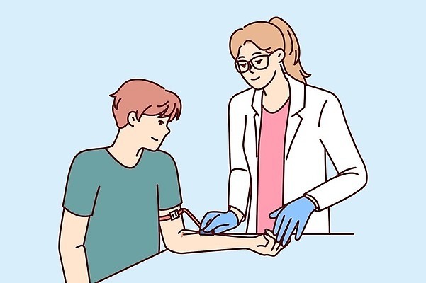 EPS 해외이미지 여자 남자 컨셉 일러스트 건강 병원 실험 주사기 사람 치료 스터디 약 고통 시험 환자 간호사 의사 바늘 혈액 실험실 질병 DNA 분석 주사약 팔 암 정맥 기부 순서 고립 돌봄 치료사 벡터 해외202309 해외일러스트 직업 교육 감정 의학 의료기기 모션 신체부위 학습 의료진 도구 생명공학 혈관 파일형식