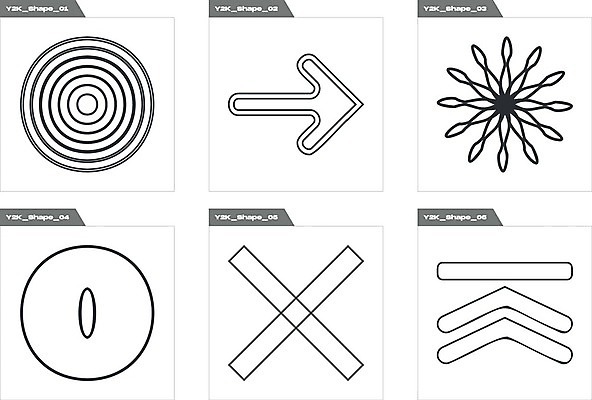 EPS 해외이미지 디자인 화살표 일러스트 추상 사람없음 그래픽 세트 검은색 원형 X 라인아트 기하학 해외202309 해외일러스트 도형 알파벳 선 컬러 무늬 파일형식 벡터
