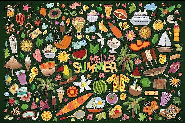 EPS 해외이미지 구름 라이프스타일 계절 열매 꽃 바다 여행 셔츠 티셔츠 잎 꽃무늬 요트 과일 라인일러스트 일러스트 우산 자연 추상 휴가 휴식 수박 어류 야외 여름 비키니 선글라스 야자수 태양 낙서 만화 수집 심볼 오브젝트 손그림 랜드마크 열대기후 이국적 항목 벡터 해외202309 해외일러스트 자연요소 나무 식물 수영복 안경 컨셉 상의 무늬 생활 수중동물 배 생태계 선박 파일형식