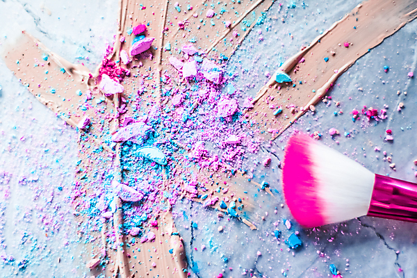 포토 JPG 해외이미지 백그라운드 사람없음 화려 가루 크림 질감 아이섀도 메이크업브러쉬 파운데이션 해외202309 해외포토 컨셉 화장품 붓 파일형식