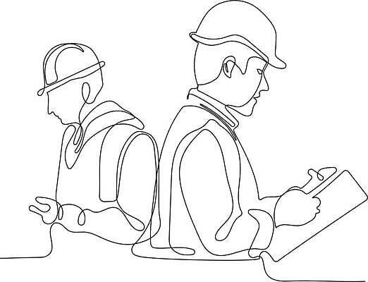 EPS 해외이미지 직업 남자 산업 선 일러스트 비즈니스 건축양식 청소년 노동자 사람 건물 요리사 쪽지 축하 업무 비즈니스맨 엔지니어 수리 헬멧 건축가 토론 5월 윤곽 온라인 공학 계약자 배려 프로젝트 반복 해외202309 해외일러스트 건축물 교육 건축 컨셉 작업 직장인 날짜 기술자 보호장비 계약 파일형식 벡터