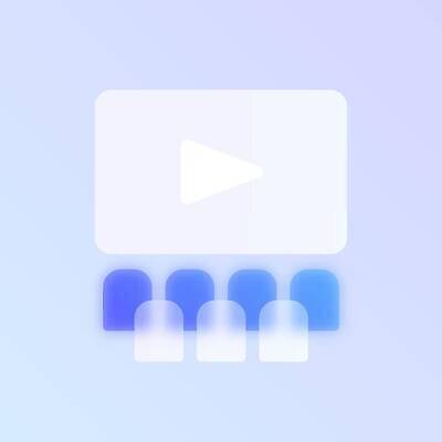 EPS 해외이미지 의자 일러스트 사람없음 파란색 영화관 영화 반투명 블러효과 글래스모피즘 해외202309 해외일러스트 디자인 컬러 가구 문화예술 극장 블러 파일형식 벡터 효과