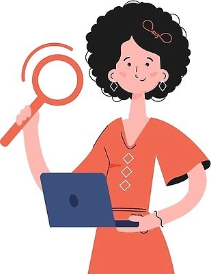 EPS 해외이미지 직업 캐릭터 디자인 응시 여자 백그라운드 컨셉 인터넷 일러스트 비즈니스 유리 돋보기 그래프 그래픽 노트북 컴퓨터 디지털 스크린 웹 정보 네트워크 플랫 확대 땅 분석 서비스 검색 페이지 온라인 고립 구성 마케팅 해외202309 해외일러스트 일러캐릭터 시선 재질 사람 전자제품 파일형식 벡터