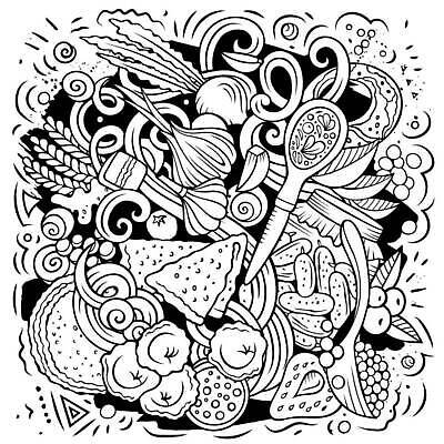 EPS 해외이미지 디자인 열매 문화 빵 일러스트 양파 마늘 요리 장식 주방 식당 숟가락 식사 수프 낙서 상품 잼 만화 스케치 시리얼 라인아트 오브젝트 러시아 윤곽 손그림 베이컨 팬케이크 구성 보드카 비트 우크라이나 전국 해외202309 해외일러스트 식물 유럽 선 음식 채소 주류 수저 돼지고기 미술 케이크 상점 소스_음식 파일형식 벡터