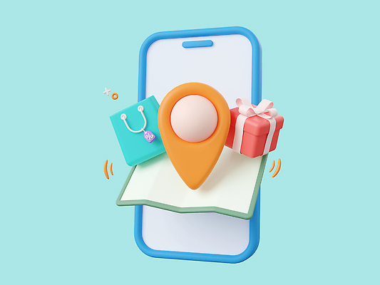 포토 JPG 해외이미지 가방 휴식 팜플렛 사람없음 파란색 스마트폰 쇼핑 상자 3D 위치 모바일쇼핑 해외202309 해외포토 잡화 컬러 컨셉 핸드폰 스마트기기 디지털합성 온라인쇼핑 파일형식