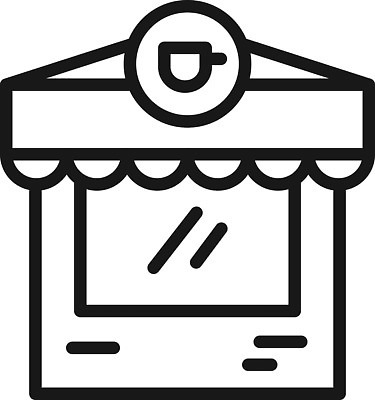 EPS 해외이미지 디자인 선 컨셉 일러스트 휴식 카페 차 심볼 윤곽 에스프레소 고립 블랙커피 벡터 해외202309 해외일러스트 커피 음료 상점 파일형식