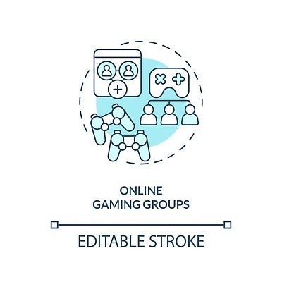 EPS 해외이미지 편집 선 컬러 컨셉 인터넷 일러스트 놀이 추상 함께함 미술 사람 파란색 픽토그램 웹 인포그래픽 게임 원형 그룹 플랫 작음 사이버 심볼 윤곽 커뮤니티 게이머 비디오게임 소셜미디어 타격 토너먼트 벡터 해외202309 해외일러스트 도형 무늬 모션 문화예술 크기 파일형식