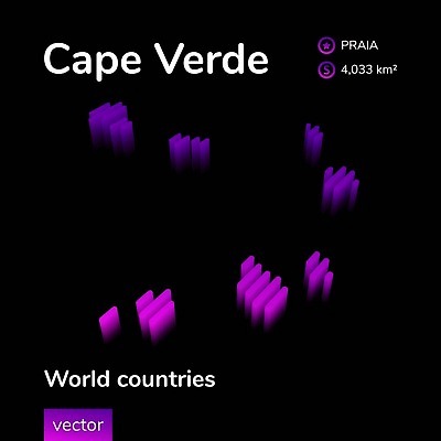 EPS 해외이미지 모양 디자인 배너 실루엣 포스터 선 분홍색 섬 여행 백그라운드 컨셉 지도 일러스트 비즈니스 아프리카 추상 그래픽 디지털 보라색 검은색 장비 흰색 경계선 망토 제비꽃 심볼 사인 대륙 질감 윤곽 네온 기하학 고립 베르데 벡터 해외202309 해외일러스트 꽃 나라 컬러 무늬 촬영기법 경계 파일형식