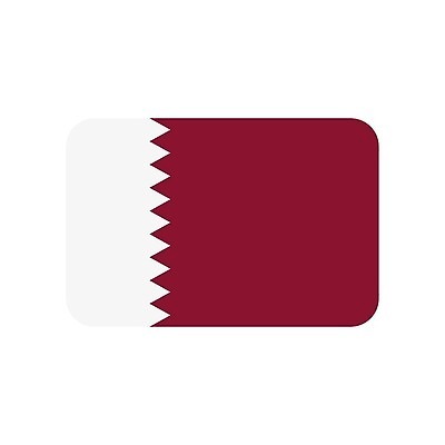 EPS 해외이미지 디자인 배너 아시아 여행 백그라운드 컨셉 일러스트 동양인 세계 글로벌 라벨 흰색 깃발 원형 그림 질감 카타르 고립 전국 지리 벡터 해외202309 해외일러스트 도형 나라 컬러 중동 프레임 인종 파일형식