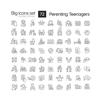 EPS 해외이미지 클립아트 편집 디자인 어린이 선 컨셉 스티커 일러스트 가족 건강 미술 들기 10대 세트 부모 픽토그램 웹 플랫 계획 큼 충돌 수집 심볼 보따리 그림 심플 긍정 윤곽 팩 해결 규율 돌봄 사춘기 얇은 지원 타격 항목 벡터 해외202309 해외일러스트 인터넷 관계 모션 청소년 문화예술 사람 화장품 크기 파일형식