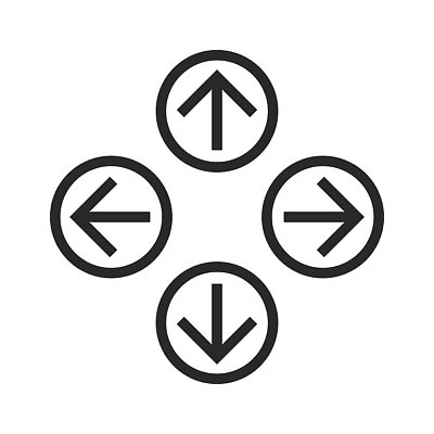 EPS 해외이미지 배너 포즈 인터넷 일러스트 모션 화살 컴퓨터 세트 검은색 웹 흰색 원형 변화 연결 방향 왼쪽 심볼 사인 커서 네비게이션 발견 고립 사방 인터페이스 충고 벡터 해외202309 해외일러스트 도형 컬러 컨셉 전자제품 파일형식