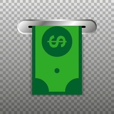 EPS 해외이미지 손 디자인 이동 지폐 돈 일러스트 비즈니스 금융 달러 기계 저축 재산 플랫 만화 고객 심볼 서비스 사인 보안 상업 전자 결제 획득 계산서 ATM 계좌 고립 인출 자동 터미널 벡터 해외202309 해외일러스트 컨셉 안전 신체부위 경제 파일형식