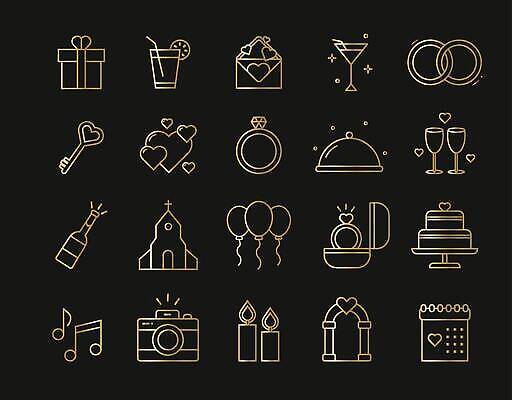 EPS 해외이미지 음료 음악 결혼 음표 일러스트 촛불 열쇠 사람없음 선물상자 세트 교회 카메라 금색 달력 하트 칵테일 샴페인 편지 웨딩케이크 청첩장 결혼반지 풍선 엘리먼트 웨딩아치 해외202309 해외일러스트 모양 기호 컬러 초 종교건축 문화예술 카드_감사 주류 선물 이벤트 건물 전자제품 상자 케이크 반지 결혼소품 파일형식 벡터