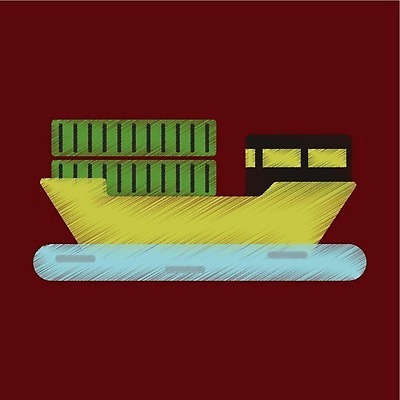 EPS 해외이미지 산업 바다 여행 일러스트 교통시설 항해 물 장비 화물 보트 플랫 크루즈 컨테이너 배송 사인 상업 유조선 스타일 해외202309 해외일러스트 자연요소 교통 운송업 배 시설 선박 파일형식 벡터