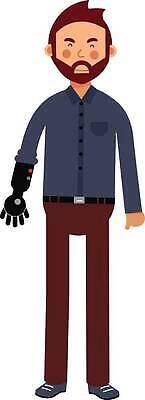 EPS 해외이미지 라이프스타일 손 디자인 남자 신체 일러스트 건강 병원 사람 성인 그래픽 약 기계 플랫 생명공학 장애인 사이버 심볼 오브젝트 사인 심플 팔 고립 돌봄 보철 양발 인공 지원 벡터 해외202309 해외일러스트 의학 모션 생활 신체부위 장애 파일형식