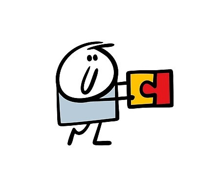 EPS 해외이미지 인물캐릭터 일러스트 한명 사람 낙서 퍼즐조각 심플 조각맞추기 해외202309 해외일러스트 일러캐릭터 캐릭터 1 조각 퍼즐 맞추기 파일형식 벡터