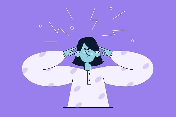 EPS 해외이미지 캐릭터 여자 감정 얼굴 컨셉 일러스트 스트레스 사람 외침 분노 짜증 표현 좌절 울음 만화 충돌 문제 나쁜 공격적 부정적 비명 우울증 트러블 표현성 해외202309 해외일러스트 일러캐릭터 표정 신체부위 소리 질병 파일형식 벡터 의학