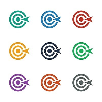 EPS 해외이미지 스포츠 백그라운드 컨셉 일러스트 비즈니스 성공 화살 세트 공연 도전 게임 흰색 센터 플랫 목표 계획 다트판 다트 가득함 심볼 기회 고립 골 우수 효율 벡터 해외202309 해외일러스트 컬러 놀이 이벤트 절기 파일형식 계절