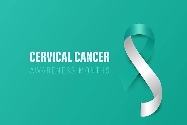 EPS 해외이미지 리본 캠페인 상징 컨셉 일러스트 사람없음 흰색 심볼 척추 암 상징물 민트색 해외202309 해외일러스트 컬러 뼈 질병 파일형식 벡터