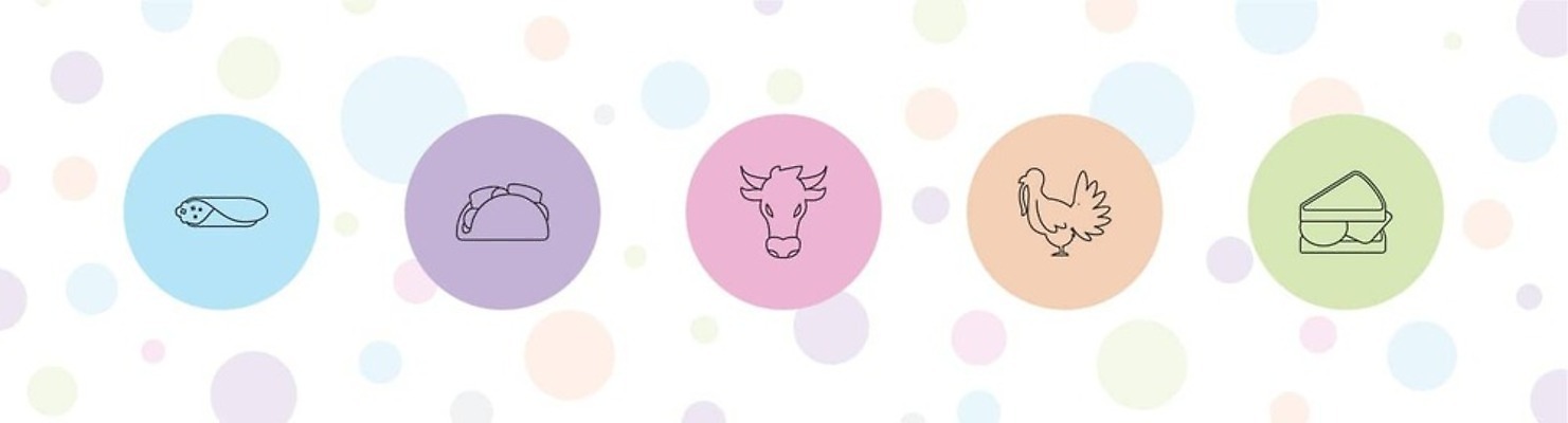 EPS 해외이미지 동물 디자인 실루엣 음식 컬러 백그라운드 일러스트 양파 치즈 샌드위치 육류 그래픽 세트 농장 식당 식사 샐러드 소고기 덮개 햄버거 흰색 소 상추 먹기 심볼 사인 속도 칠면조 타코 점심식사 고립 엘리먼트 정육점 피타 벡터 브랜딩 해외202309 해외일러스트 빵 농업 채소 식재료 포유류 모션 조류 유제품 패스트푸드 촬영기법 상점 뚜껑 파일형식