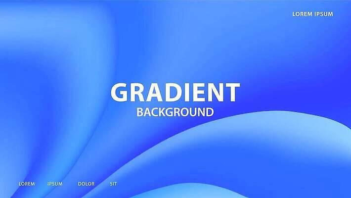 EPS 해외이미지 일러스트 추상 사람없음 그래픽 파란색 흐름 웨이브 그라데이션 기하학 그라디언트 해외202309 해외일러스트 컬러 컨셉 무늬 파일형식 벡터