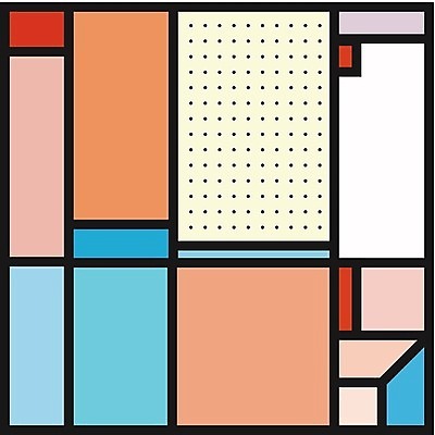 EPS 해외이미지 백그라운드 패턴 일러스트 추상 사람없음 컬러풀 사각형 물방울무늬 기하학 멤피스디자인 해외202309 해외일러스트 도형 디자인 컬러 무늬 파일형식 벡터