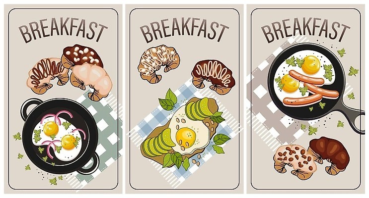 EPS 해외이미지 접시 배너 음식 빵 백그라운드 채소 일러스트 아침 디저트 건강 요리 세트 주방 식당 식사 저녁식사 튀김 소시지 맛 아침식사 수집 먹기 메뉴 프랑스어 점심식사 고립 벡터 맛있는 해외202309 해외일러스트 주간 문자 식기 컨셉 모션 상점 가공식품 파일형식