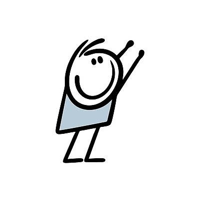 EPS 해외이미지 인물캐릭터 일러스트 한명 사람 낙서 심플 손뻗기 해외202309 해외일러스트 일러캐릭터 캐릭터 1 모션 파일형식 벡터