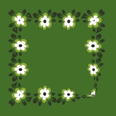 EPS 해외이미지 식물 디자인 꽃 백그라운드 일러스트 프레임 내부 책 공책 타일 정사각형 손수건 엘리먼트 항목 해외202309 해외일러스트 도형 문구용품 파일형식 벡터