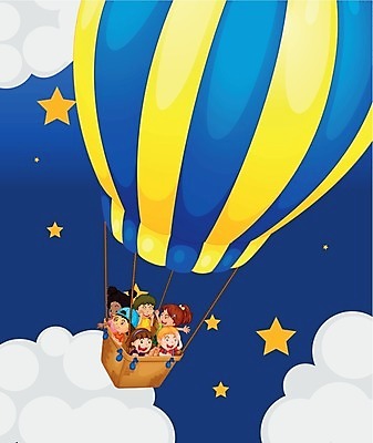 EPS 해외이미지 클립아트 구름 행복 별 어린이 일러스트 공 하늘 안테나 사람 그래픽 파란색 노란색 줄무늬 흰색 뜨거움 그룹 승차 야간 만화 그림 공상 풍선 헬륨 많음 해외202004 해외일러스트 자연요소 감정 컬러 컨셉 무늬 통신 모션 원소 파일형식 벡터