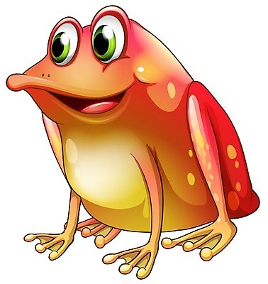 EPS 해외이미지 클립아트 동물 1 행복 백그라운드 오렌지 일러스트 개구리 양서류 앉기 그래픽 빨간색 초록색 숫자 머리 흰색 만화 그림 두꺼비 물갈퀴 고립 양발 혼자 해외202004 해외일러스트 문자 감정 컬러 과일 모션 신체부위 파일형식 벡터