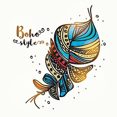 EPS 해외이미지 전통 꽃무늬 패턴 일러스트 추상 미술 장식 컬러풀 유행 인디언 낙서 인도인 문신 깃털 그림 손그림 광택 부족 깃털펜 아즈텍 집시 히피 힙스터 세련 해외202004 해외일러스트 외국인 패션 꽃 컬러 컨셉 무늬 문화예술 아메리카 동양인 펜 파일형식 벡터