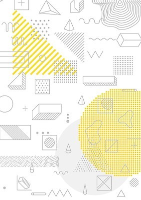 EPS 해외이미지 모양 디자인 포스터 선 백그라운드 패턴 일러스트 추상 사람없음 그래픽 장식 노란색 검은색 흰색 점 원형 포인트 기하학 팝 멤피스디자인 해외202004 해외일러스트 도형 컬러 무늬 금융 파일형식 벡터