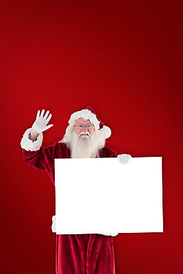 포토 JPG 해외이미지 노년 남자 크리스마스 프레임 한명 들기 상반신 앞모습 빨간색 산타클로스 사각형 손인사 노인남자한명만 해외202004 해외포토 도형 1 기념일 뷰포인트 컬러 모션 사람 성인 인사 남자한명만 노인남자만 파일형식