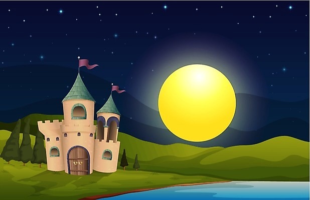 EPS 해외이미지 나무 식물 배너 별 호수 일러스트 자연 건물 그래픽 초록색 물 강 노란색 탑 궁전 달 깃발 연못 소나무 원형 삼각형 야간 저녁 강가 왕 맨션 언덕 그림 원뿔 자원 여왕 내추럴 여의주 콘크리트 해외202004 해외일러스트 자연요소 도형 건축물 컬러 고건축 주택 생태계 파일형식 벡터