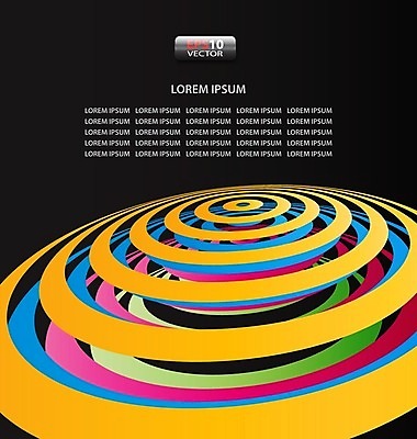 EPS 해외이미지 템플릿 디자인 선 백그라운드 곡선 일러스트 추상 사람없음 그래픽 빛 컬러풀 디지털 검은색 해외202004 해외일러스트 컬러 무늬 파일형식 벡터