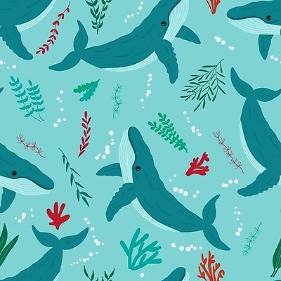 EPS 해외이미지 식물 동물 캐릭터 디자인 야생동물 바다 백그라운드 패턴 일러스트 포장 포유류 자연 벽지 항해 어류 미술 타이포그라피 그래픽 장식 물 파란색 수중 수영 직물 해조류 플랫 낙서 인쇄 만화 고래 그림 질감 꼬리 스칸디나비아 포장소품 벡터 반복 해외202309 해외일러스트 일러캐릭터 자연요소 문자 컬러 무늬 배_교통 문화예술 수중동물 수상스포츠 해양식물 오브젝트 생태계 포장재료 파일형식