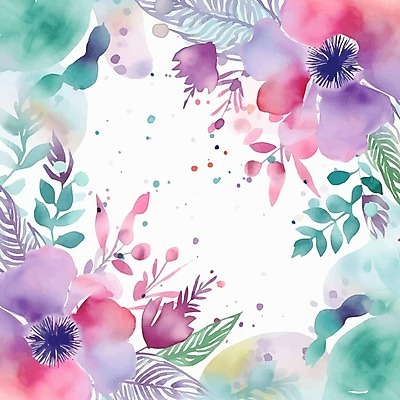 EPS 해외이미지 꽃 잎 꽃무늬 일러스트 사람없음 혼합 해외일러스트 식물 무늬 파일형식 벡터