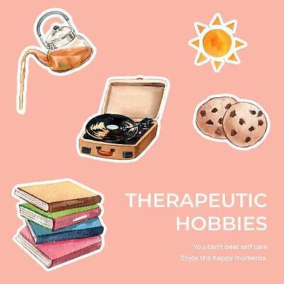 EPS 해외이미지 음료 음악 음식 스티커 휴식 사람없음 책 쿠키 평화 해외202309 해외일러스트 컨셉 문화예술 디저트 파일형식 벡터