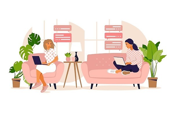 EPS 해외이미지 템플릿 직업 캐릭터 학생 라이프스타일 디자인 여자 행복 분홍색 백그라운드 컨셉 인터넷 의자 일러스트 비즈니스 노동자 주택 직장 사람 앉기 내부 노트북 컴퓨터 소파 사무실 뷰티 유행 공책 고양이 방 업무 플랫 디자이너 만화 종업원 멀리 온라인 리빙 프리랜서 벡터 해외202309 해외일러스트 일러캐릭터 감정 컬러 가구 회사 포유류 모션 문구용품 건물 생활 전자제품 반려동물 작업 파일형식