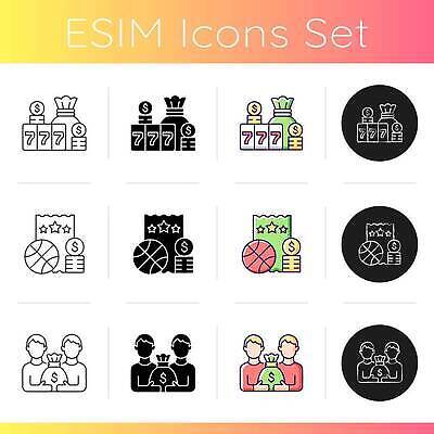 EPS 해외이미지 디자인 선 스포츠 컬러 컨셉 돈 일러스트 놀이 미술 세트 숫자 검은색 웹 기계 게임 흰색 우승 티켓 재산 플랫 도박 결과 위험 심볼 사인 그림 분필 기회 윤곽 팩 소매 말뚝 고립 복권 상형문자 잭팟 벡터 해외202309 해외일러스트 문자 인터넷 문화예술 금융 화장품 최고 초크 파일형식